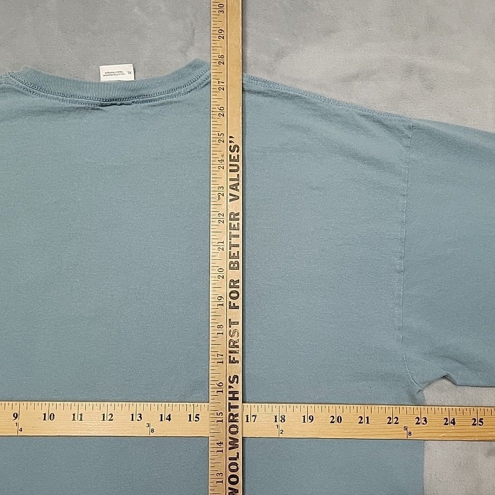 VTG Political Graphic Tee Shirt Mens Extra Large Blue George W‎ Bush Miss Me Yet - Picture 5 of 5